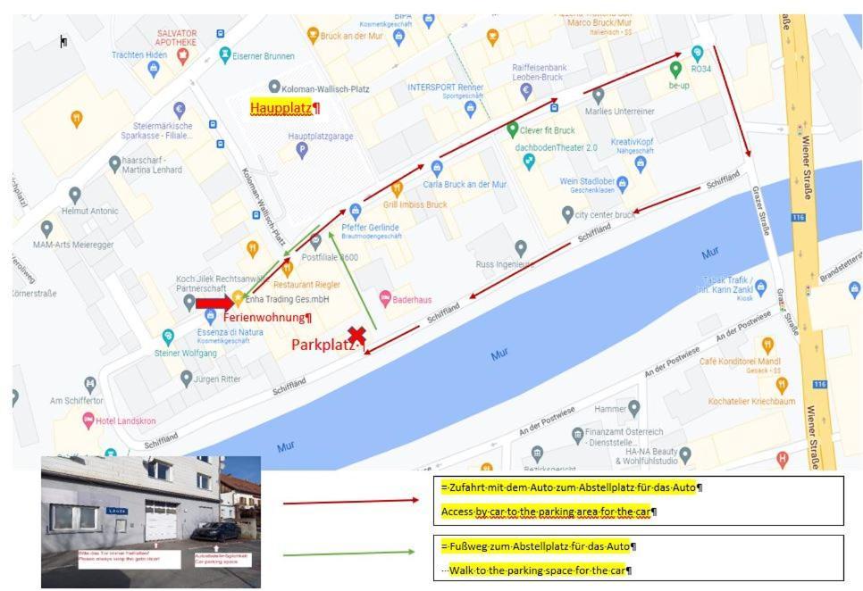 Apartment Enzinger Bruck an der Mur Eksteriør bilde